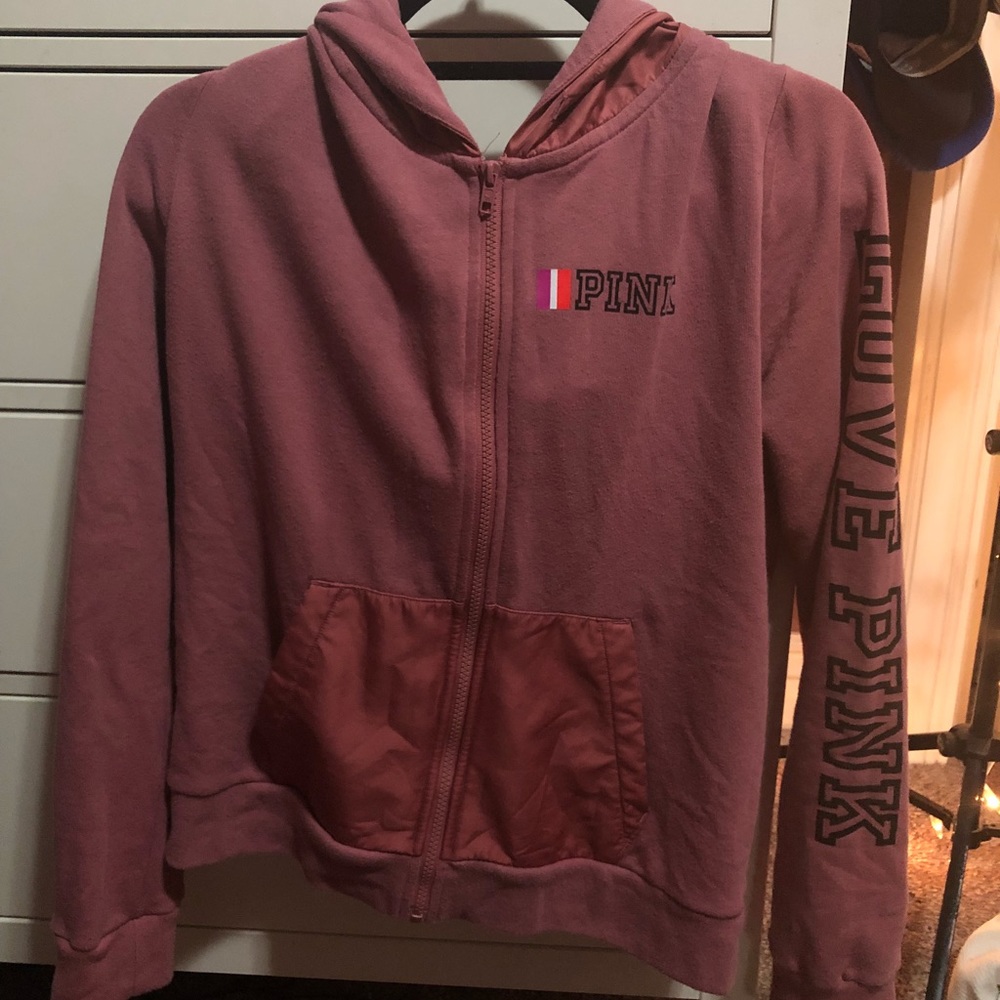 SALE!!!(need to get rid of asap)Pink zip up jacket
